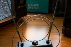 Vintage TV Antenna Retro Gaming System  