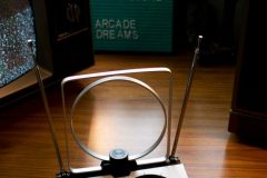 Vintage TV Antenna Retro Gaming System  