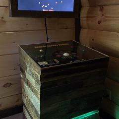 ReclaimedBarnwoodTrackballPedestalweb